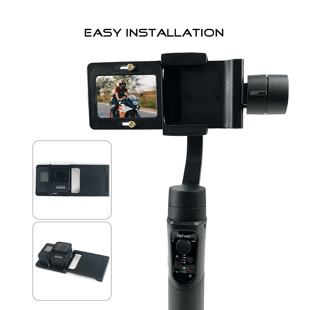 Action Camera Mount plate adapter for Hohem iSteady Mobile Plus gimbal - Image 5