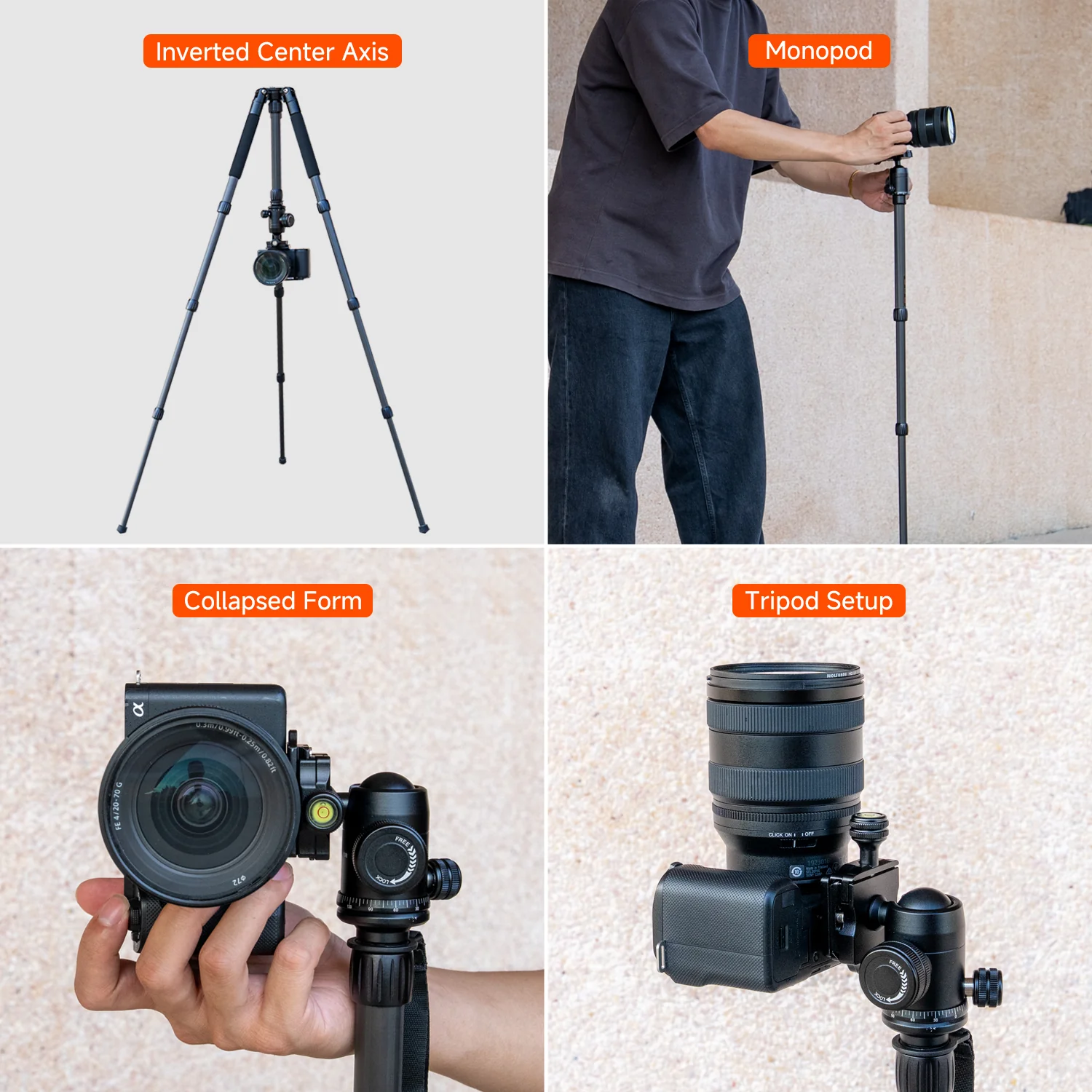 Hohem H58 Quick Release Tripod - Image 3