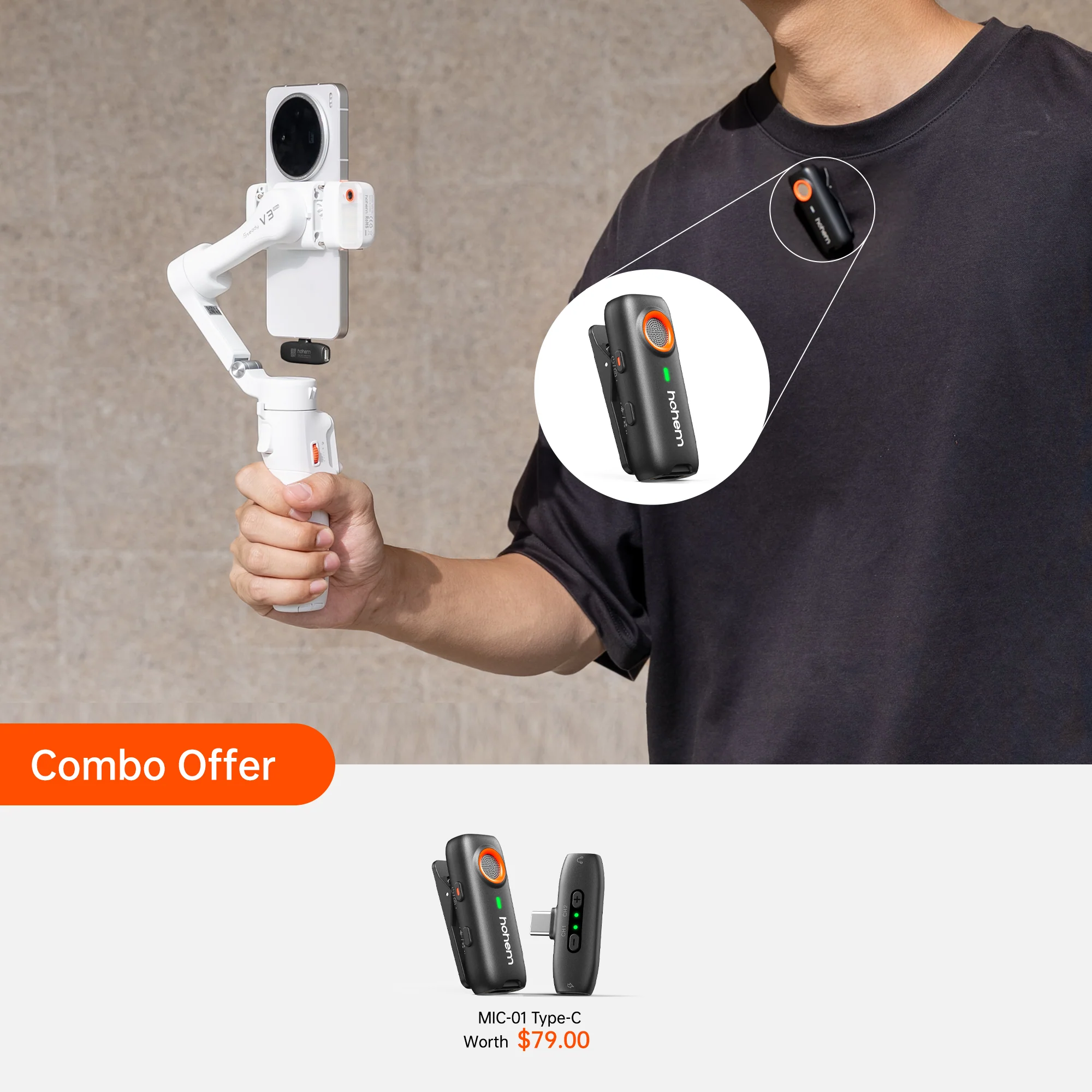 Hohem iSteady V3 Ultra Vlog Gimbal - Image 4